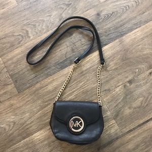 Michael Kors leather clutch purse